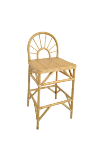 Silla de Bar Ratán natural Restaurante Café Interior Exterior - Product Image 4