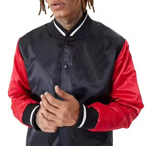 Veste en satin à bas prix pour hommes, vêtements de rue, vestes en satin de haute qualité pour hommes, vestes en satin de haute qualité pour hommes - Product Image 3