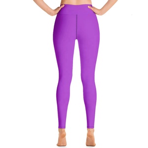 Leggings personnalisés de taille haute en nylon et élasthanne pour femmes, pantalons de yoga pour femmes, vêtements de sport, leggings de gymnastique - Product Image 3