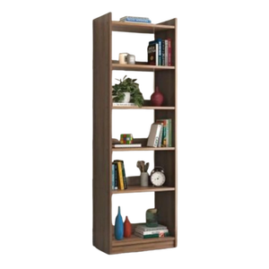 Bibliothèque moderne pour le salon Meubles en bois massif faits à la main avec fonctions de rangement réglables - Product Image 1