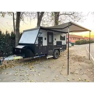 Remolque Camper todoterreno de lujo 4x4 para uso doméstico Caravana móvil para una experiencia de campamento lujosa - Product Image 1