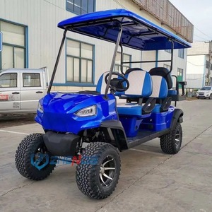 Qualité 72V électrique/alimenté au gaz chariot de golf 4 places à vendre - Product Image 1