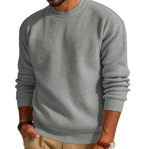 Suéter personalizado de punto de algodón con logotipo OEM, jersey de moda, prendas de punto al por mayor, proveedor de fábrica, fabricante - Product Image 1