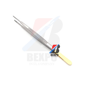 Gold Half Gerald Tissue Plier Str Plain 18cm instrumentos Pinzas Quirúrgicas dentales de alta calidad - Product Image 2