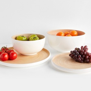 Plateaux de service pour fêtes de mariage à prix compétitif plateau en bambou filé de bonne qualité pour importateurs B2B - Product Image 5