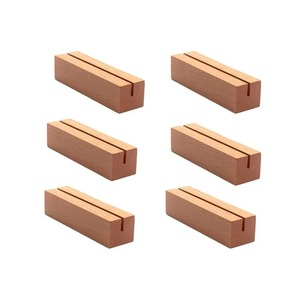 Handmade Solid Beech Wood Calendar Stand and Business Card Holder Various Styles Desktop Photo <b>Frame</b> and <b>Postcard</b> Display - Product Image 5