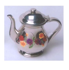 Bouilloire à thé décorative en argent plaqué pour la table, cuisine, préparation du thé, service de café et de thé, ustensiles de service, pot - Product Image 3