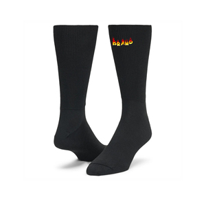Custom Embroidery Logo Knitted Solid <b>Socks</b> Winter Warm Crew Style <b>Men's</b> Breathable Casual <b>Thick</b> Bottom Body Sports <b>Socks</b> for <b>man</b> - Product Image 5