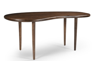 Colección Kashew, mesa de comedor moderna personalizada, muebles de mesa central marrón tabaco para el hogar, sala de estar, comedor - Product Image 5