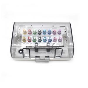 Raspador de hueso Cosechadoras Juego de cirugía de implantes Injerto Instrumentos quirúrgicos dentales Acero inoxidable alemán - Product Image 2