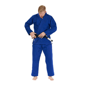 Venta caliente profesional personalizado hombres Simple llano compuesto Jiu Jitsu Gi para BJJ Judo artes marciales desgaste - Product Image 2