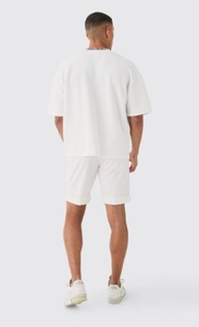 Custom Color Custom GSM Wholesale <b>Men's</b> Streetwear 100% Cotton Oversized T-<b>Shirt</b> High Quality Heavy Sewn Blank Design <b>White</b> - Product Image 2