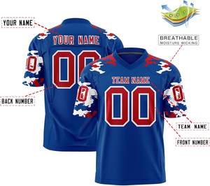 Maillots de football légers à manches courtes pour jeunes adultes Options d'impression ou de broderie de logo personnalisé respirant OEM disponible - Product Image 2