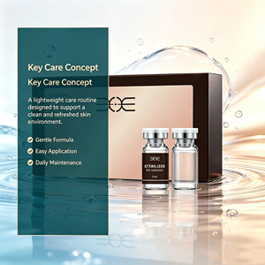 Pack d'ampoules de soin complexe aux exosomes : poudre lyophilisée et flacons de HA liquide stériles pour instituts de beauté - Product Image 5