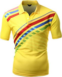 Camiseta Polo de Algodón 100% Resistente para Hombre, Corte Holgado, Estampada, Ligera, Transpirable, de Alto Rendimiento - Product Image 4