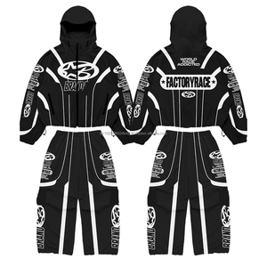 Custom <b>Oversize</b> Sportwear Streetwear Casual Sweatsuit 3m Reflective Jacket and <b>Jogger</b> Set Windbreaker Nylon Men Tracksuit - Product Image 2
