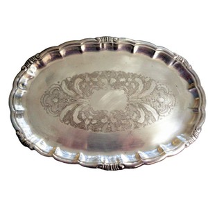 Versión antigua Increíble bandeja de servicio de acero inoxidable Fantástica vajilla de cocina - Product Image 3