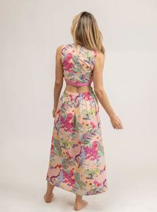 Custom Designed <b>Boho</b> Maxi <b>Dress</b> for Women Elegant <b>Long</b> Sleeve Ukrainian Embroidered Clothing Manufacturer's Natural Solid - Product Image 4