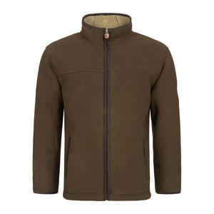 Chaqueta de Forro Polar Ecológica con Cuello Alto, Corte Moderno, Cierre de Cremallera, Ropa de Invierno, Cómoda, Suave, Cálida, Ajuste Relajado, Estilo Urbano - Product Image 4