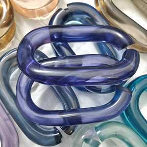 Large Size Resin Chain Links Wall Hanging Decoration <b>Room</b> <b>Divider</b> <b>Curtain</b> Accessories with Love Pattern All colour Available - Product Image 6