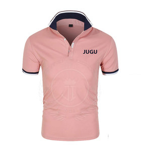 Camiseta de Manga Corta para Hombre, Tejido Sólido, Transpirable, de Alta Calidad, Poliéster/Algodón, Servicio OEM, Precio de Fábrica - Product Image 1