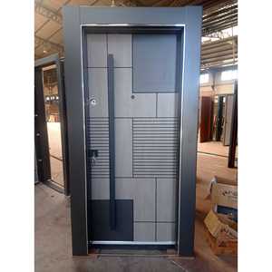 Porte extérieure en acier haute sécurité ABSDOOR TECTONIC, certifiée ISO EN 14351-2, isolation thermique et acoustique, design moderne, directement de Turquie - Product Image 3