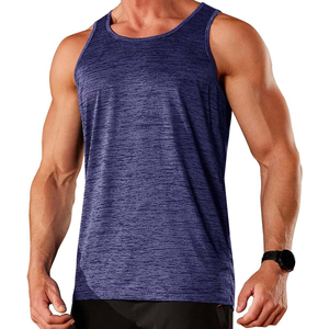 Camiseta sin Mangas de Verano para Hombre, de Alta Calidad, Tejida en Algodón, Informal, Transpirable, Ecológica, de Secado Rápido, Talla Grande, para Gimnasio, con Logotipo Personalizado - Product Image 2