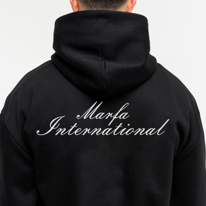 Sweats à capuche personnalisés 100% coton, sweat à capuche en coton lourd, impression en relief, sweat à capuche 550 g/m² par Marfa International - Product Image 4