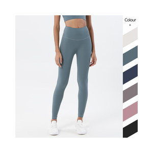 High Quality High Waisted Yoga <b>Leggings</b> Solid <b>Pattern</b> Fitness Wear for <b>Women</b> Stylish Pants-Direct From Manufacturer - Product Image 1