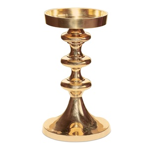 Bougeoir en bois de mangue dernier design pour la décoration de Noël et de mariage avec les tailles de 10 et 8 pouces - Product Image 3