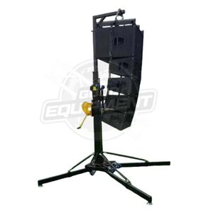 Hoparlör için hoparlör kirişi kaldırma standı 6m hoparlör kaldırma kulesi, çizgi dizi ağır krank - Product Image 1