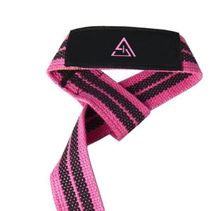 Sangles de musculation en coton avec logo personnalisé, sangles de musculation pour la salle de sport, sangles de musculation respirantes - Product Image 6