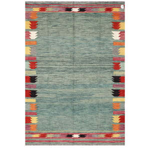 Alfombra Kilim de Maimana, Afganistán, 250 x 173 cm, Alfombras y Conjuntos Tradicionales Afganos - Product Image 1