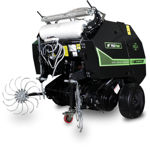 Presse à foin de paille ronde à prix compétitif Mini presse à foin ronde avec approbation CE à des prix modérés Expédition dans le monde entier - Product Image 2