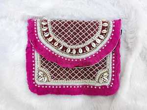 Sac à main en jute pour mariages, fêtes et autres festivités, sac à main pour filles/femmes, fabricant de sacs à main, vente en gros de sacs à main pour femmes, sac à main - Product Image 5