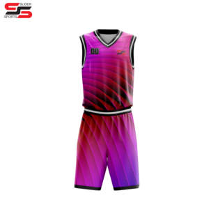 Uniforme de baloncesto personalizado de estilo único, diseño de logotipo de equipo personalizado, Jersey cosido, ropa de baloncesto, sublimación - Product Image 1