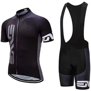 Uniforme de Ciclismo de buena calidad, ropa de ciclismo con logotipo personalizado, ropa de manga corta, ropa de ciclismo para hombre, trajes - Product Image 6