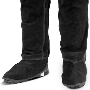 Resistente al calor Fabricación personalizada Trabajo de cuero Spats Piel de vaca Split Cuero Trabajo Soldadura Rodilla Spat - Product Image 1