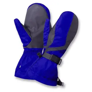 Sarung tangan kulit sapi uniseks berpori kustom insulate C100 sarung tangan Ski musim dingin tahan air dari Pakistan