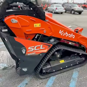 Tracteur Kubota SCL1000 4WD Mini chargeuse compacte avec chargeur frontal Composants centraux Pompe à roulement moteur Boîte de vitesse PLC - Product Image 6
