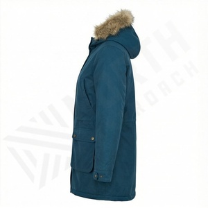 Veste parka de couleur personnalisée, manteau de qualité supérieure, manches longues, vêtements pour femmes, confortable, thermique, chaud, isolé, vêtements d'extérieur - Product Image 3