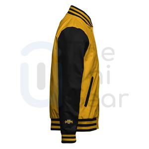 Nueva Chaqueta Varsity Personalizada con Cuello Alto, Ecológica, 100% Algodón, Calidad Premium, Venta al Por Mayor para Hombre - Product Image 2