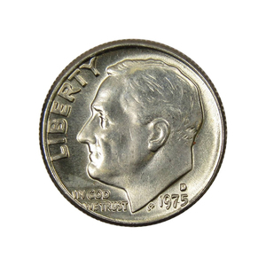 1975ที่หายาก Roosevelt Dime สะสมเหรียญสหรัฐ - Product Image 1
