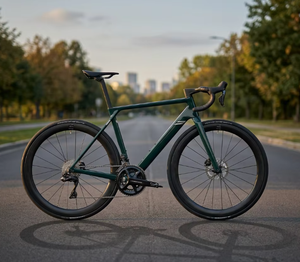Vélo de route en fibre de carbone 700c, freins à disque doubles, 11 vitesses, cadre rigide, roues en alliage d'aluminium, selle performante - Product Image 3