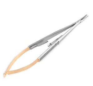 Portaagujas manual de acero inoxidable Castroviejo disponible en todos los tamaños y calidades Base de instrumentos quirúrgicos - Product Image 3