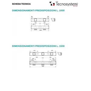 Difusor Lineal Retráctil Tecnosystemi de PVC Anticondensación con Amortiguador y Rejillas y Grelas Aisladas - Product Image 5