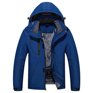 Chaqueta de esquí impermeable de alta calidad de talla grande a prueba de viento Tech Venta caliente chaqueta de esquí larga de esquí con cremallera completa de diseño personalizado - Product Image 6