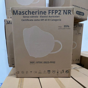 FFP2 NR Disposable Pollution Mask 5-Layer Non-Woven Fabric Anti-Dust EN149 CE Certified Category III PPE Adjustable Nose Clip - Product Image 5