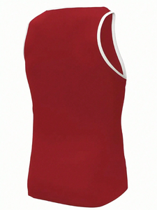 Gym Fitness Wear 100% Coton 170GSM Gym Tank Top Muscle Fit Curved Hem Fitness Shirts Workout Clothing Débardeurs pour hommes - Product Image 2