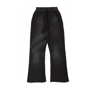 <b>Plus</b> <b>Size</b> Custom Logo Outdoor Use Flared Sweat Pants for Men Custom Sportswear Men Flared Sweat Pants - Product Image 1